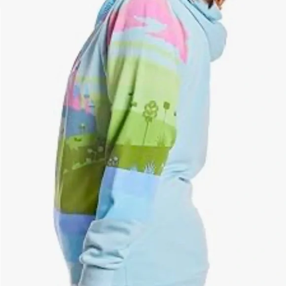 Loungefly NWT DISNEY SLEEPING BEAUTY CASTLE UNISEX HOODIE size xxLarge - Picture 6 of 8